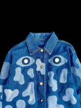 Load image into Gallery viewer, Hand-patched Denim Jacket (One of a kind)
