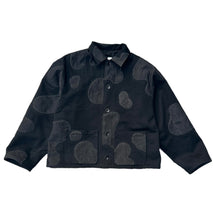 Load image into Gallery viewer, [Pre-order] STUDIO GINJIROU Black Denim Short Jacket [XL]
