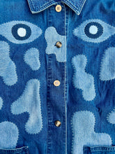 Load image into Gallery viewer, Hand-patched Denim Jacket (One of a kind)
